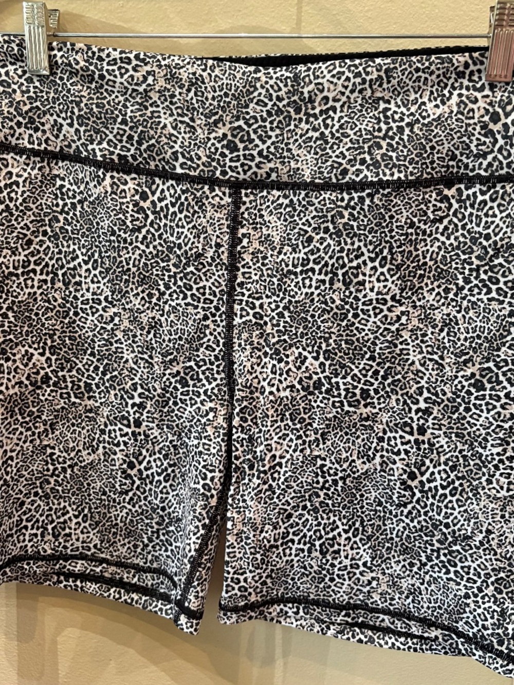 Animal Print Athletic Short